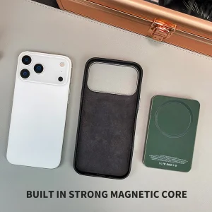 کاور اپیکوی مدل Vegan Leather مناسب برای گوشی موبایل اپل iPhone 16