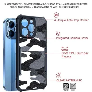 کاور اپیکوی مدل Xundd Camouflage مناسب برای گوشی موبایل اپل iPhone 13 Pro