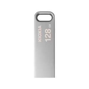 فلش‌مموری 128 گیگابایت کیوکسیا مدل U366 با بدنه فلزی، رابط USB 3.2، سرعت انتقال 200 مگابایت بر ثانیه، مقاوم در برابر ضربه و قابلیت اتصال به بند کلید