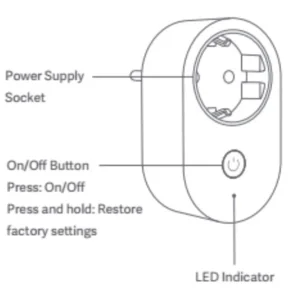 پریز هوشمند شیائومی مدل Mi Smart Power Plug 2