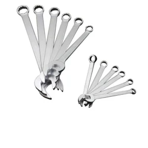 آچار یکسر تخت و یکسر رینگی آتا مدل BX1600 مجموعه 12 عددی