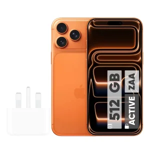 گوشی موبایل اپل مدل iPhone 17 Pro Max ZAA تک سیم کارت + eSim ظرفیت 512 گیگابایت و رم 12 گیگابایت - اکتیو  - به همراه شارژر 20 وات اپل