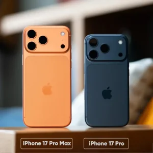 گوشی موبایل اپل مدل iPhone 17 Pro Max ZAA تک سیم کارت + eSim ظرفیت 512 گیگابایت و رم 12 گیگابایت - اکتیو  - به همراه شارژر 20 وات اپل