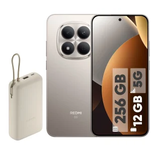 گوشی موبایل شیائومی مدل Redmi Note 15 Pro 5G دو سیم کارت ظرفیت 256 گیگابایت و رم 12 گیگابایت به همراه پاوربانک 33 وات شیائومی مدل PB2030MI ظرفیت 20000 میلی آمپر ساعت