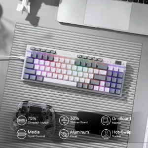 کیبورد مخصوص بازی ردراگون مدل K655 MAGIC WAND SE RGB RED SWITCH