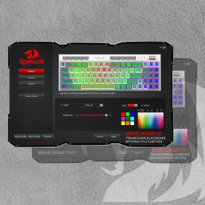 کیبورد مخصوص بازی ردراگون مدل K655 MAGIC WAND SE RGB RED SWITCH