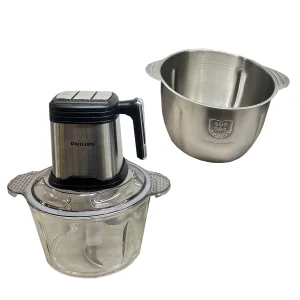خردکن فیلیپس مدل دوکاسه 6 تیغ HR1397
