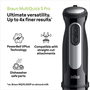 گوشت کوب برقی چندکاره 1000 وات براون مدل MQ 55307 M