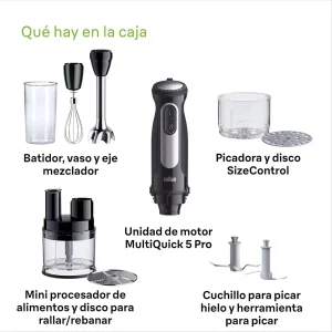گوشت کوب برقی چندکاره 1000 وات براون مدل MQ55755