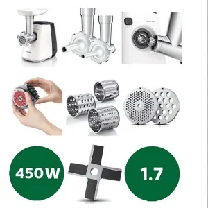 چرخ گوشت 1600 وات فیلیپس مدل HR 2714