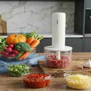 خردکن 400 میلی‌لیتر گرین لاین مدل Handy Stick Chopper &amp; Grinder Set