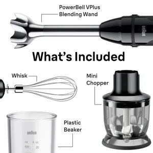 گوشت کوب برقی چندکاره 1000 وات براون مدل MQ50202M
