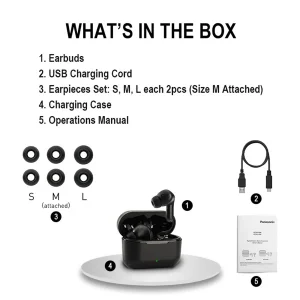 هدفون بی سیم پاناسونیک مدل RZ-B310WDE-K