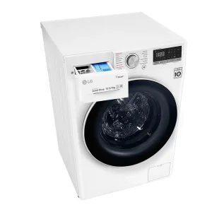 ماشین لباسشویی 10.5 کیلوگرم اتوماتیک ال جی مدل F4V5RGP0W دارای قابلیت خشک‌کن صددرصد
