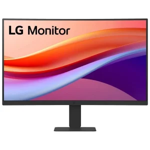 مانیتور خمیده 24 اینچ ال جی مدل 24U421 با وضوح Full HD، پنل VA و نرخ به‌روزرسانی 100 هرتز