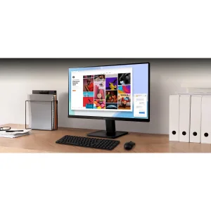 مانیتور 23.8 اینچ ال جی مدل 24MR400-B با وضوح Full HD، پنل IPS و نرخ به‌روزرسانی 100 هرتز