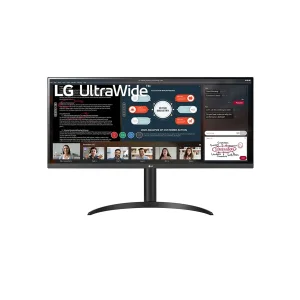 مانیتور 34 اینچ ال جی مدل 34WQ650-W با وضوح Full HD پنل IPS و نرخ به روزرسانی 100 هرتز