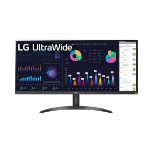 مانیتور 34 اینچ ال جی مدل 34WQ650-W با وضوح Full HD پنل IPS و نرخ به روزرسانی 100 هرتز
