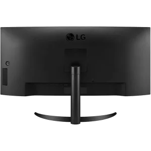 مانیتور خمیده 34 اینچ ال جی مدل 34WQ60C-B با وضوح UWQHD، پنل IPS و نرخ به‌روزرسانی 60 هرتز