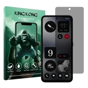 محافظ صفحه نمایش حریم شخصی کینگ کونگ مدل Tough مناسب برای گوشی موبایل ناتینگ CMF Phone 1