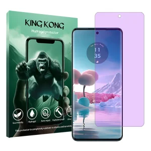 محافظ صفحه نمایش ضداشعه بنفش کینگ کونگ مدل Tough مناسب برای گوشی موبایل موتورولا Edge 40 Neo