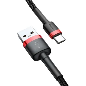 کابل تبدیل USB به USB-C بیسوس مدل CATKLF-B91 Cafule طول  1 متر