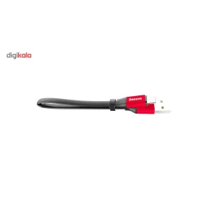 کابل تبدیل USB به لایتنینگ/Micro-USB باسئوس طول 0.23 متر
