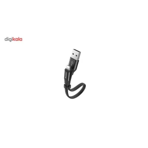 کابل تبدیل USB به لایتنینگ/Micro-USB باسئوس طول 0.23 متر