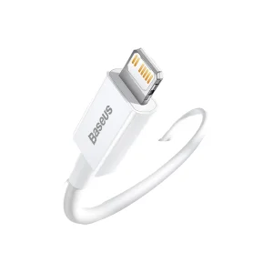 کابل تبدیل USB-C به لایتنینگ بیسوس مدل Superior Series Fast طول 0.25 متر