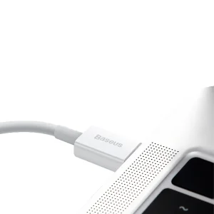 کابل تبدیل USB-C به لایتنینگ بیسوس مدل Superior Series Fast طول 0.25 متر