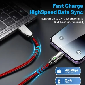کابل تبدیل USB به لایتنینگ مک دودو مدل CA-5261 طول 1.2 متر