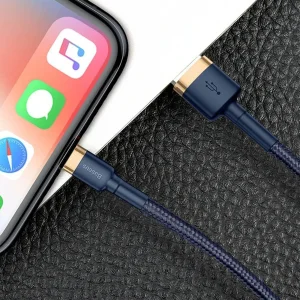 کابل USB به لایتنینگ باسئوس مدل CALKLF-CV3 طول 2متر
