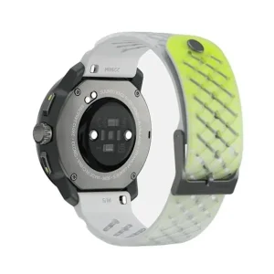 ساعت هوشمند 45 میلی متر سونتو مدل RACE S TITANIUM CANARY با بند سیلیکونی