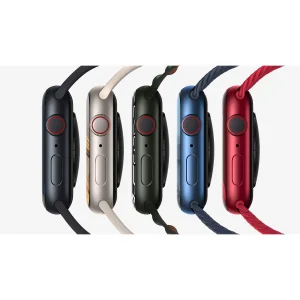 ساعت هوشمند اپل واچ سری 7 مدل 41mm Aluminum Case with Sport silicone Band