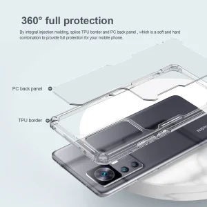 کاور نیلکین مدل Nature TPU Pro مناسب برای گوشی موبایل شیائومی 12T Pro