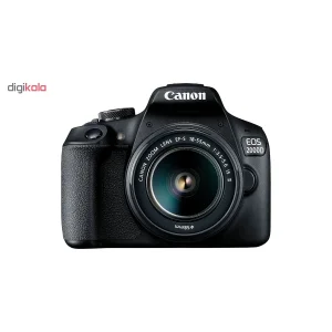 دوربین دیجیتال کانن مدل EOS 2000D به همراه لنز 18-55 میلی متر IS II