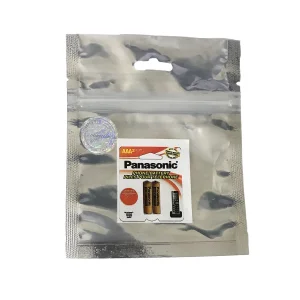 باتری نیم قلمی قابل شارژ پاناسونیک مدل (Ni-MH/HHR-65AAAB(HRMR03 بسته دو عددی