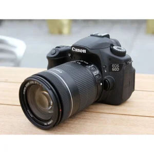 دوربین دیجیتال کانن ای او اس 60 دی کیت دو لنز 18-55 و 55-250