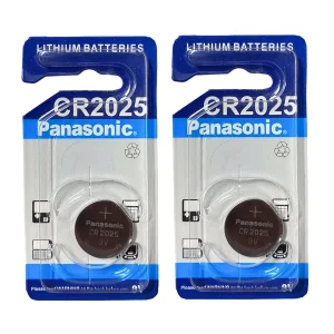 باتری سکه ای پاناسونیک مدل CR2025 بسته 2 عددی
