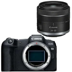 دوربین دیجیتال بدون آینه کانن مدل EOS R8 RF 24-50mm F4.5-6.3 IS STM