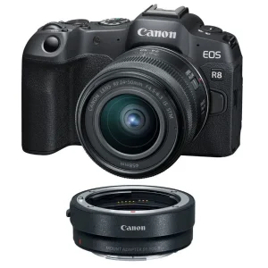 دوربین دیجیتال بدون آینه کانن مدل EOS R8 RF 24-50mm F4.5-6.3 IS STM