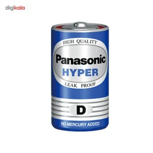 باتری سایز بزرگ پاناسونیک مدل Hyper D 1.5V