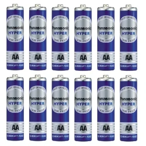 باتری قلمی پاناسونیک مدل R5UT/4S HYPER بسته 12 عددی