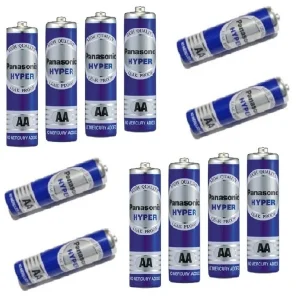 باتری قلمی پاناسونیک مدل R5UT/4S HYPER بسته 12 عددی