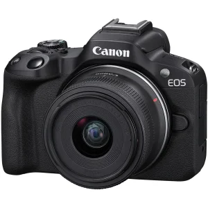 دوربین دیجیتال کانن مدل EOS R50 RF-S 18-45MM