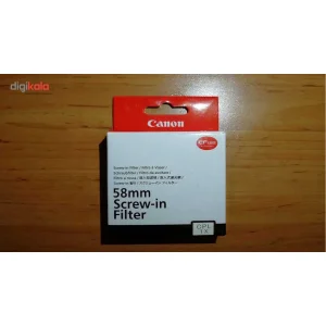 فیلتر لنز پولاریزه کانن مدل Screw-in Filter 58 mm