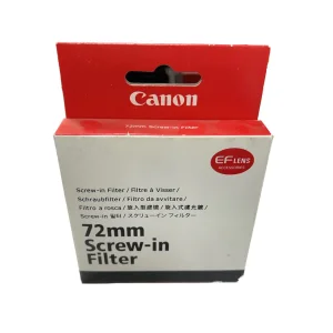 فیلتر لنز کانن مدل UV  72mm Screw-in Filter