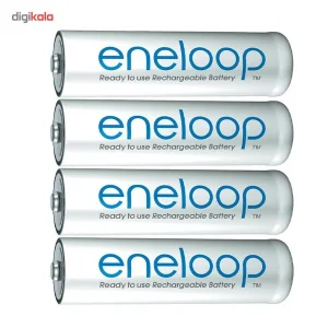 باتری قلمی قابل شارژ پاناسونیک مدل Eneloop BK-3MCCE/4BT بسته 4 عددی