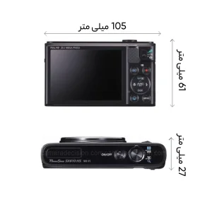 دوربین دیجیتال کانن مدل Powershot SX610 HS