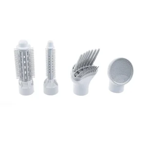 سشوار برس‌دار حالت‌دهنده 650 وات پاناسونیک مدل EH-KA81، موتور DC، وزن 1000 گرم، دارای سری برس‌دار گرد پهن، سری برس‌دار تخت، سری دندانه‌دار با ویژگی صاف‌کنندگی، حجم‌دهندگی